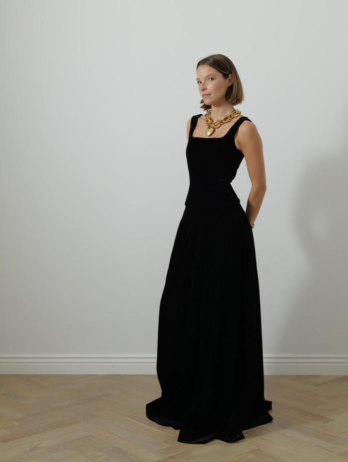 Bustier en velours - Baden - Maxmara