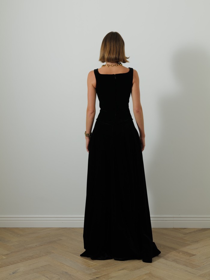 Bustier en velours - Baden - Maxmara