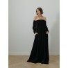 Robe velours longue - Bernard - Max Mara