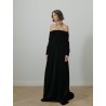 Robe velours longue - Bernard - Max Mara