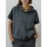 Sweat à capuche - Gris - Majestic Filatures