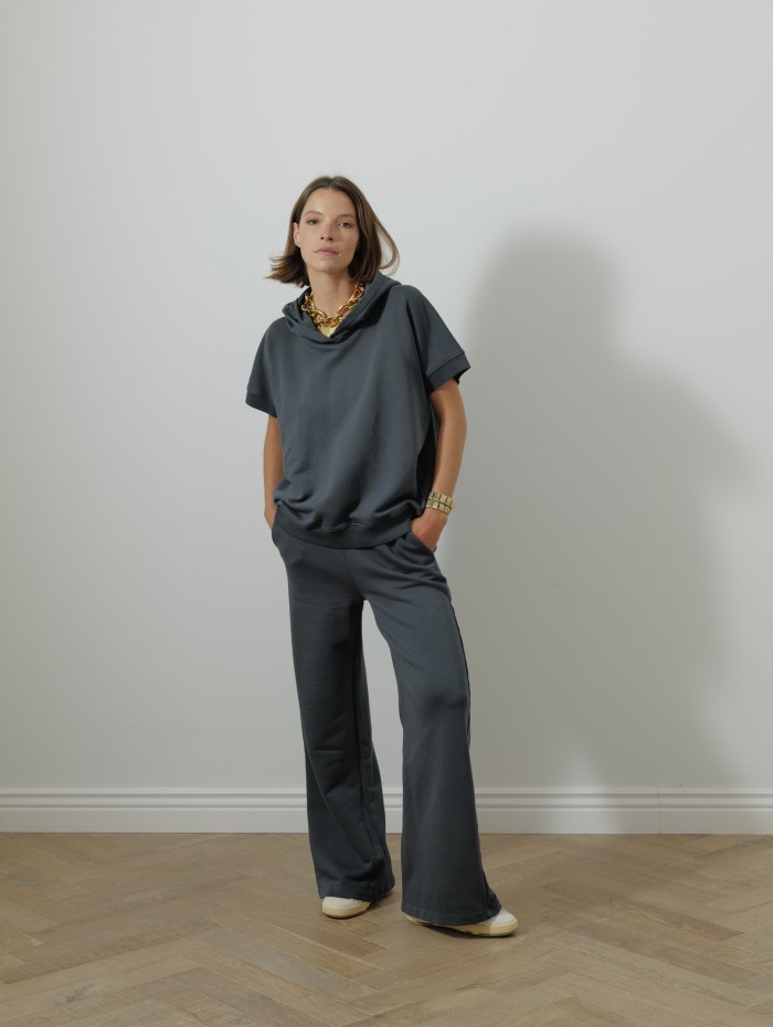Pantalon en coton - Gris - Majestic filatures