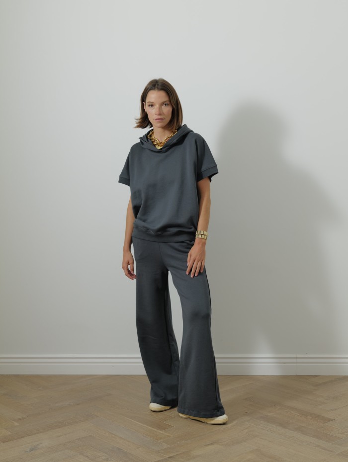 Pantalon en coton - Gris - Majestic filatures