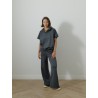 Pantalon en coton - Gris - Majestic filatures
