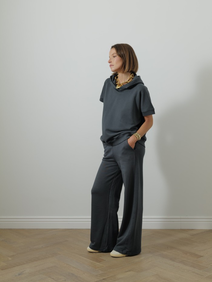 Pantalon en coton - Gris - Majestic filatures