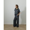 Pantalon en coton - Gris - Majestic filatures