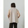 Blouse satinée - Nude - Maison Rabih Kayrouz