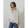 Blouse satinée - Nude - Maison Rabih Kayrouz