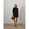 Blazer à sequins - Bordeaux - 26 Avenue