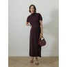 Robe col montant - Bordeaux - 26 Avenue