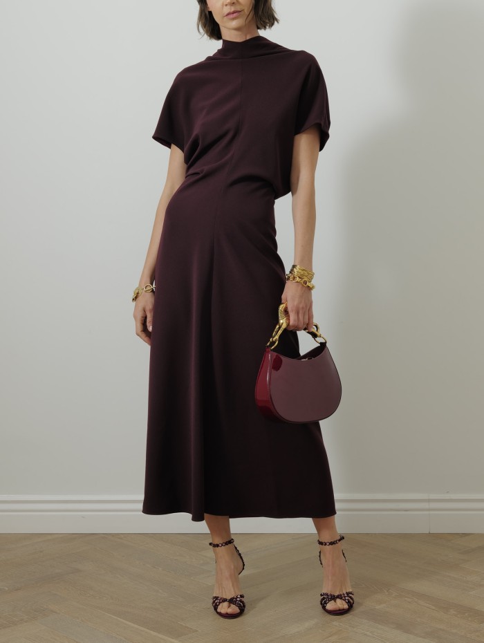 Robe col montant - Bordeaux - 26 Avenue