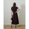 Robe col montant - Bordeaux - 26 Avenue
