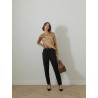 Pantalon taille élastique - Noir - 26 Avenue
