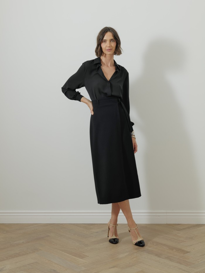 Robe-chemise - Noire