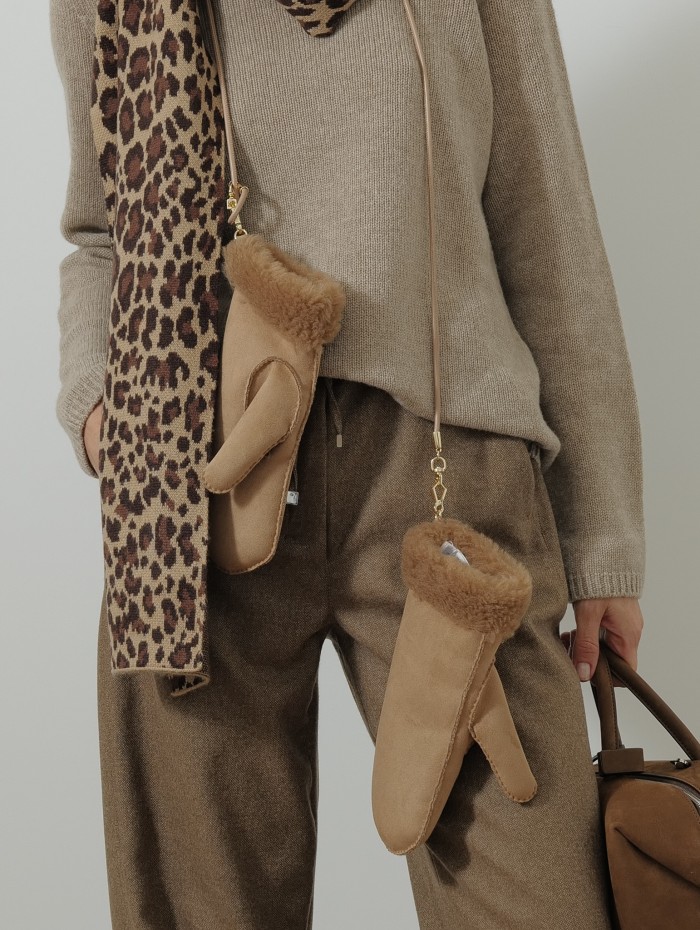 Moufles poil de chameau - Camel - Max Mara