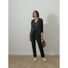 Veste de blazer - Grise - Majestic filatures