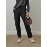 Pantalon fluide - Gris foncé - Majestic filatures