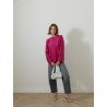 Top fushia - Charmeuse - Maison Rabih kayrouz