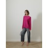 Top fushia - Charmeuse - Maison Rabih kayrouz