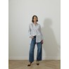 Chemise à rayures - multi stripe - Róhe
