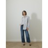 Chemise à rayures - multi stripe - Róhe