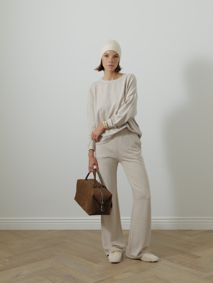 Pantalon fluide - Écru - Majestic filatures