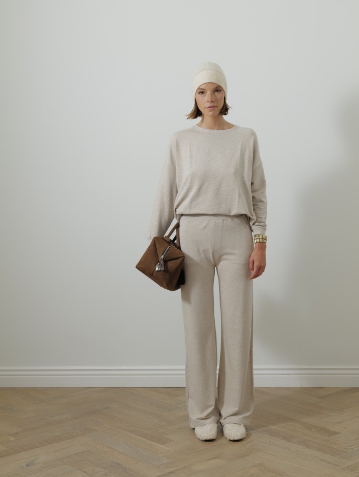 Pantalon fluide - Écru - Majestic filatures