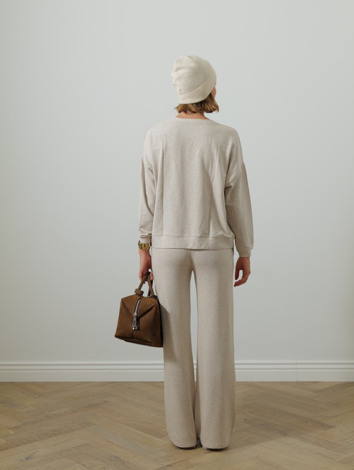 Pantalon fluide - Écru - Majestic filatures