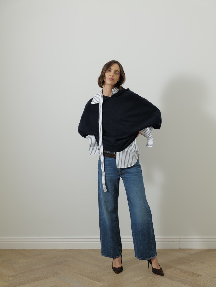 Sweat à capuche - Marine