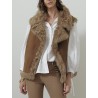 Veste réversible en cuir et peau lainée - Kasia - Mackage