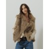 Veste réversible en cuir et peau lainée - Kasia - Mackage