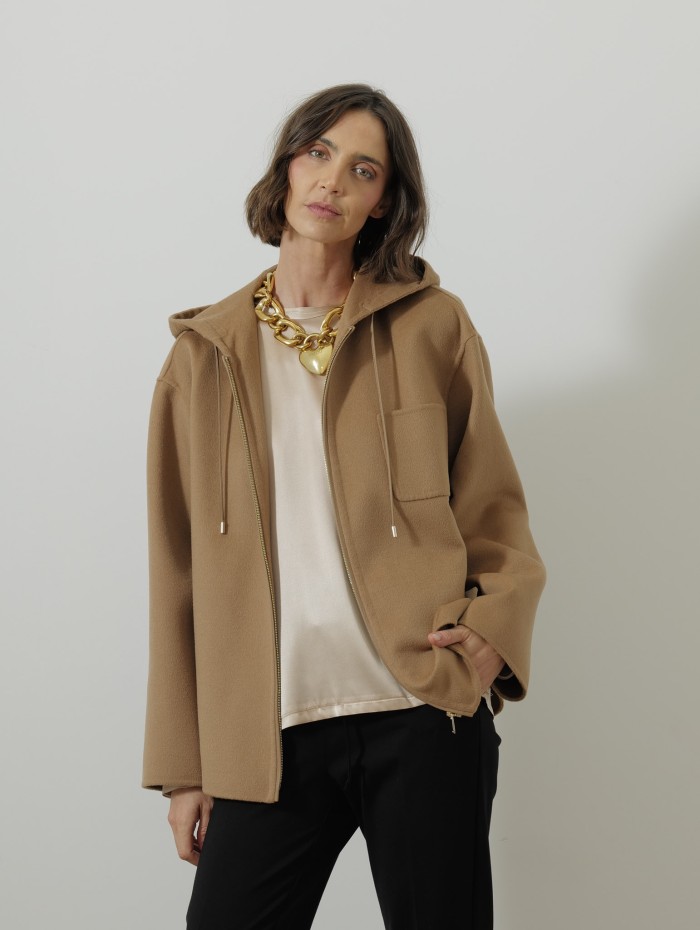 Sweat-shirt camel - Mina - Max Mara - Mademoiselle Pearl