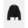 Veste asymétrique laine - Collarless - Lanvin