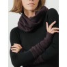 Écharpe snood - Aubergine - Majestic Filatures