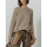 Pull col rond laine et cachemire - Georges - Max Mara