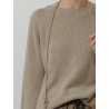 Pull col rond laine et cachemire - Georges - Max Mara