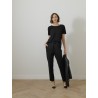Top en cachemire - Noir - Majestic filatures