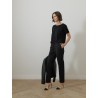 Top en cachemire - Noir - Majestic filatures