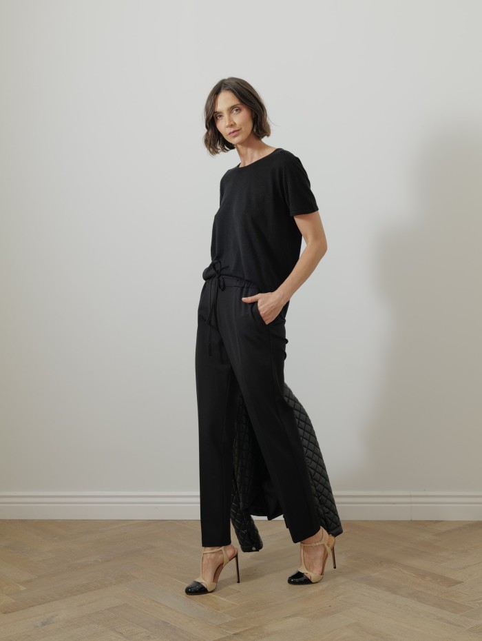 Top en cachemire - Noir - Majestic filatures