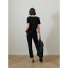 Top en cachemire - Noir - Majestic filatures