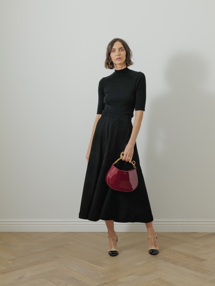 Top col montant - Laine et soie - Majestic filatures