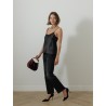 Jean noir - The mid rise rambler zip flood - Mother