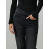 Jean noir - The mid rise rambler zip flood - Mother