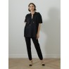 Escarpin beige et noir - Salome Patent - Francesco Russo - Mademoiselle Pearl