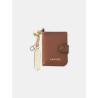 Porte photo en cuir - Cognac - Lanvin Mademoiselle Pearl
