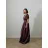 Robe longue - Bordeaux - Maison Rabih Kayrouz