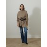 Ceinture longue en cuir - Chocolat -- Max Mara