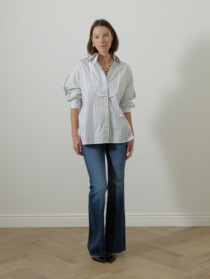 Chemise à rayures - Coton - Lanvin