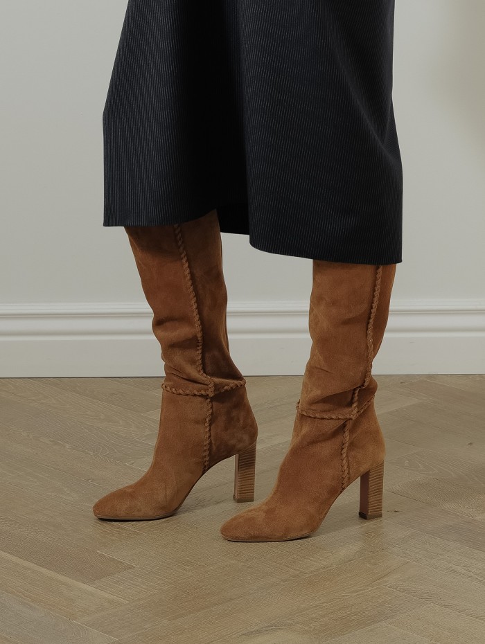 Bottes en daim souple - Indy 85 - Aquazzura