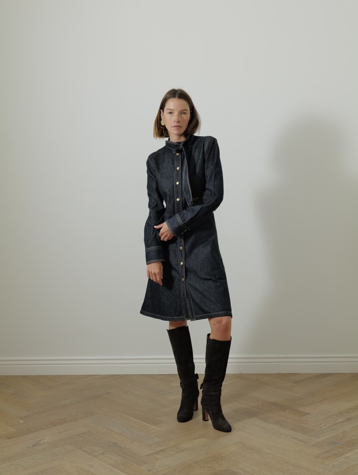 Robe en denim - Ascot - Patou